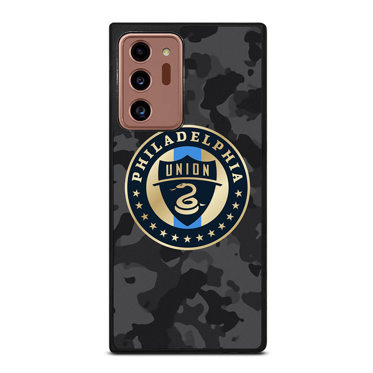 PHILADELPHIA UNION MLS BLACK CAMO Samsung Galaxy Note 20 Ultra Case Cover
