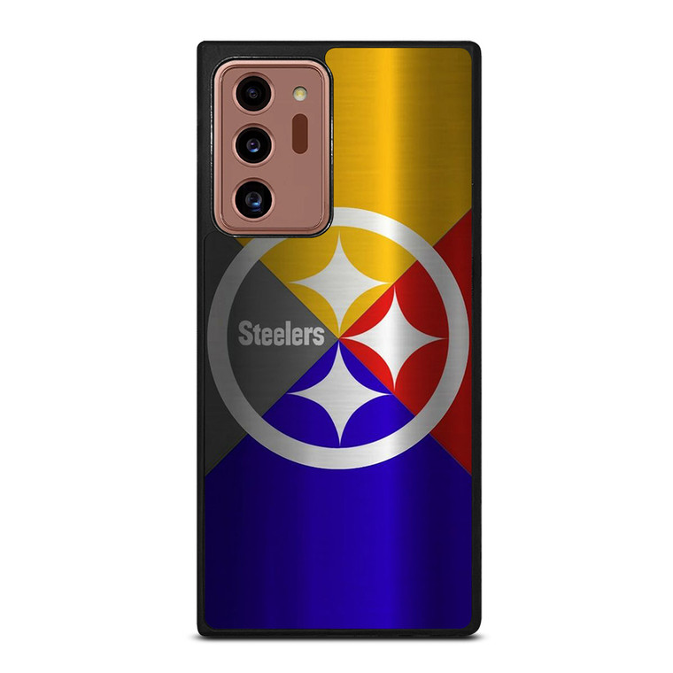 PITTSBURGH STEELERS NFL FOOTBALL METAL Samsung Galaxy Note 20 Ultra Case Cover