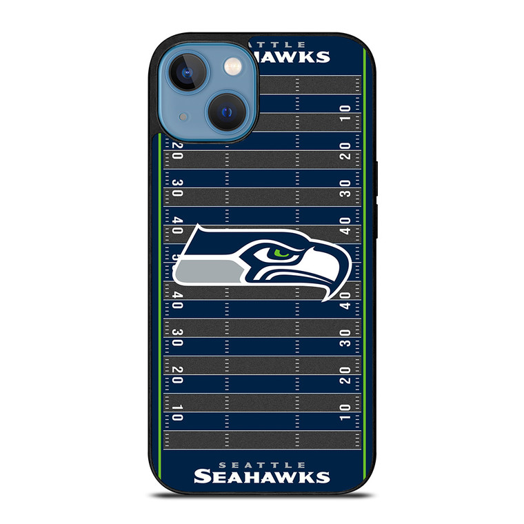 SEATTLE SEAHAWKS FOOTBALL FIELD iPhone 13 Case Cover