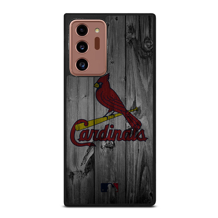 SAINT LOUIS CARDINALS BASEBALL MLB WOOD LOGO Samsung Galaxy Note 20 Ultra Case Cover