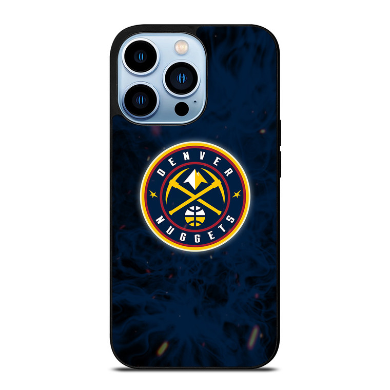 DENVER NUGGETS BASKETBALL NBA FIRE iPhone 13 Pro Max Case Cover