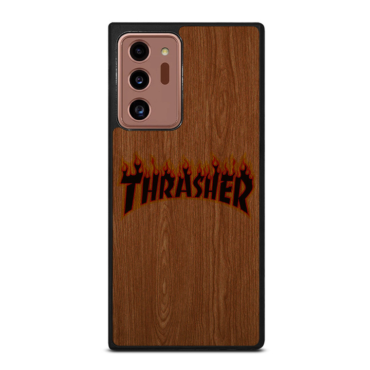 THRASHER SKATEBOARD WOODEN LOGO Samsung Galaxy Note 20 Ultra Case Cover