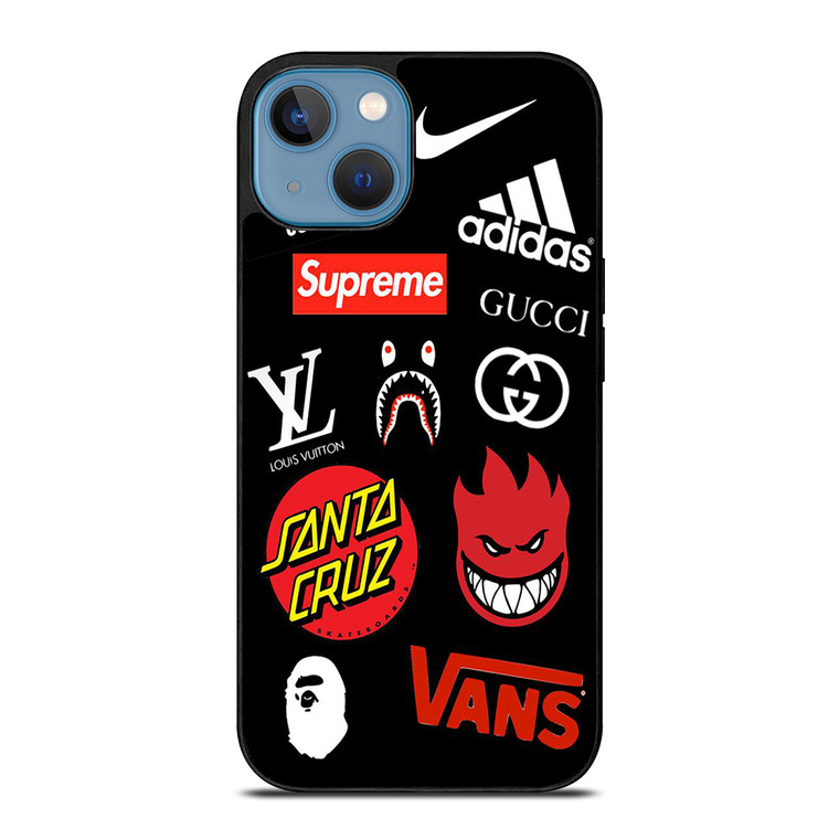 SUPREME NIKE ADIDAS SKATEBOARD iPhone 13 Case Cover