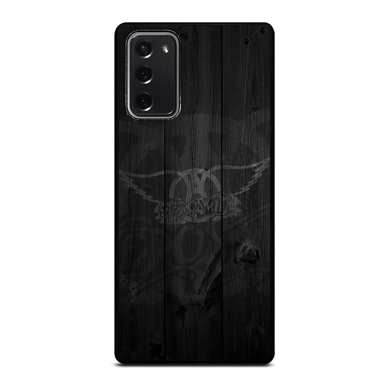 AEROSMITH ROCK BAND WOODEN LOGO Samsung Galaxy Note 20 Case Cover