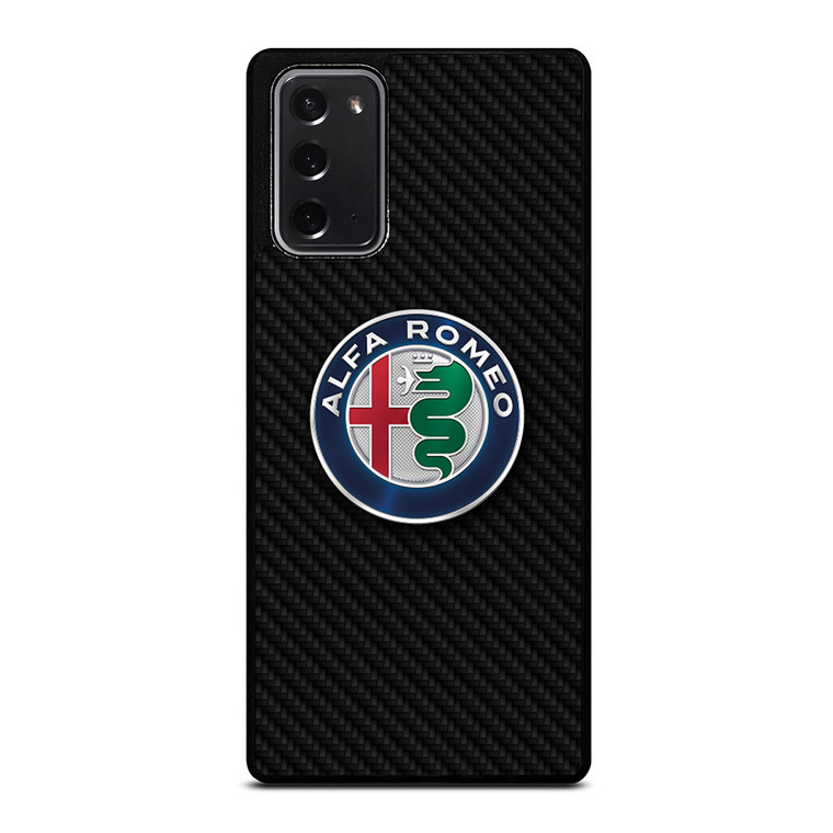 ALFA ROMEO CAR CARBON FIBER Samsung Galaxy Note 20 Case Cover