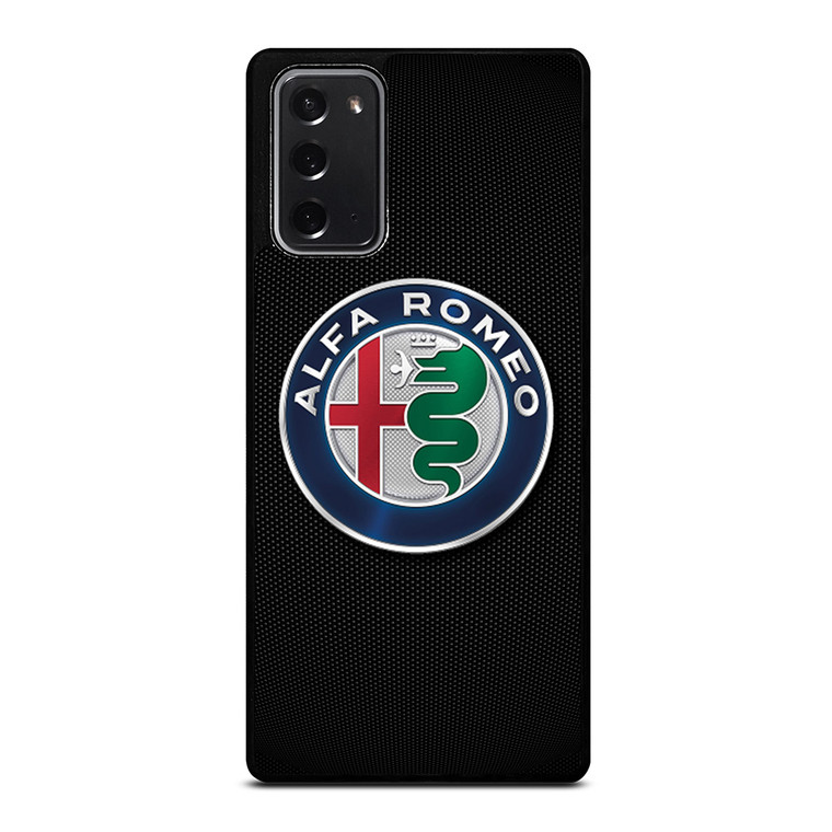 ALFA ROMEO CARBON FIBER Samsung Galaxy Note 20 Case Cover