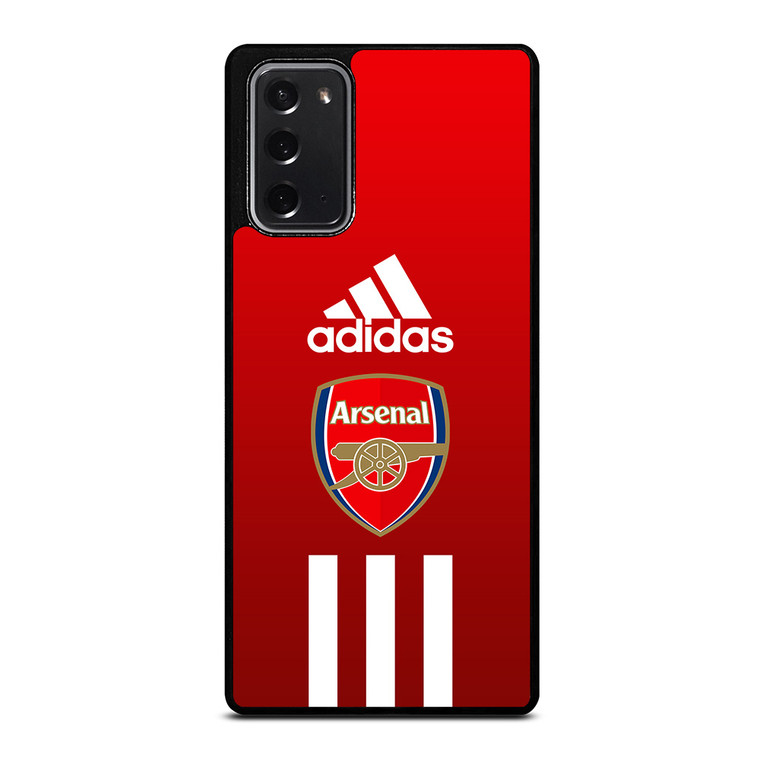ARSENAL FC ADIDAS STRIPES Samsung Galaxy Note 20 Case Cover