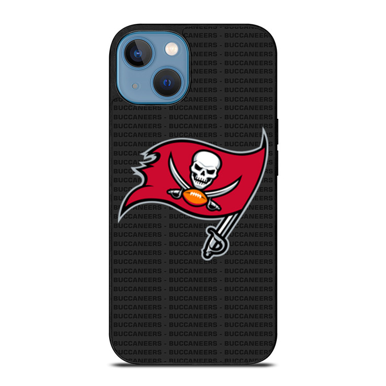TAMPA BAY BUCCANEERS FOOTBALL TEXT iPhone 13 Case Cover