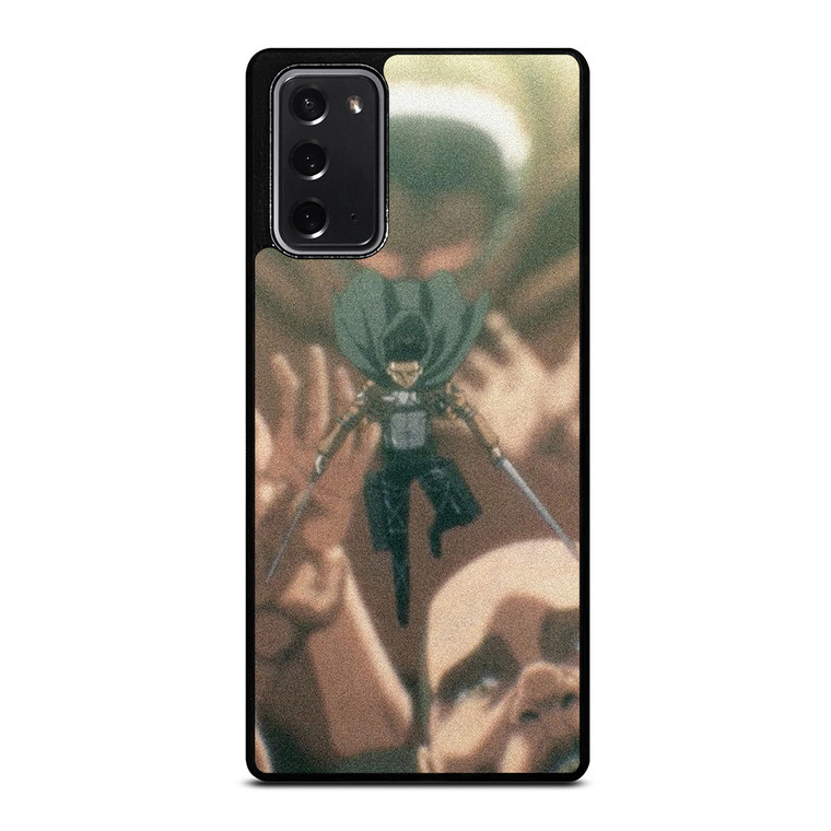 ATTACK ON TITAN LEVI ACKERMAN Samsung Galaxy Note 20 Case Cover ATTACK ON TITAN LEVI ACKERMAN Samsung Galaxy Note 20 Case Cover