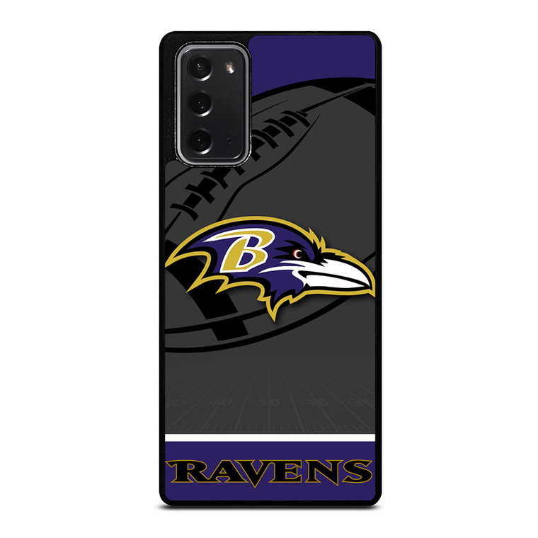 BALTIMORE RAVENS NFL TEAM Samsung Galaxy Note 20 Case Cover