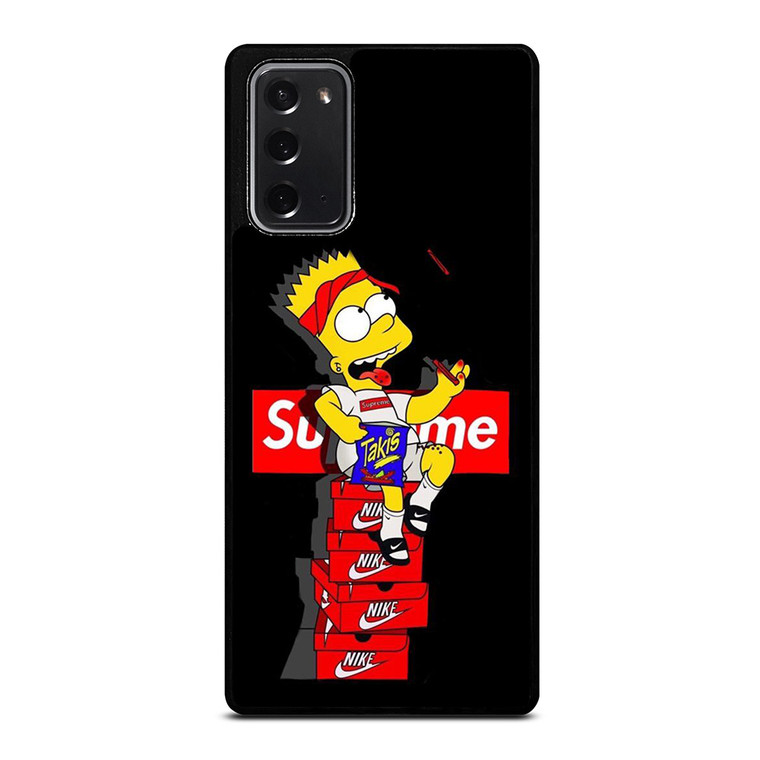 BART SIMPSONS SUPREME TAKIS CHIPS Samsung Galaxy Note 20 Case Cover
