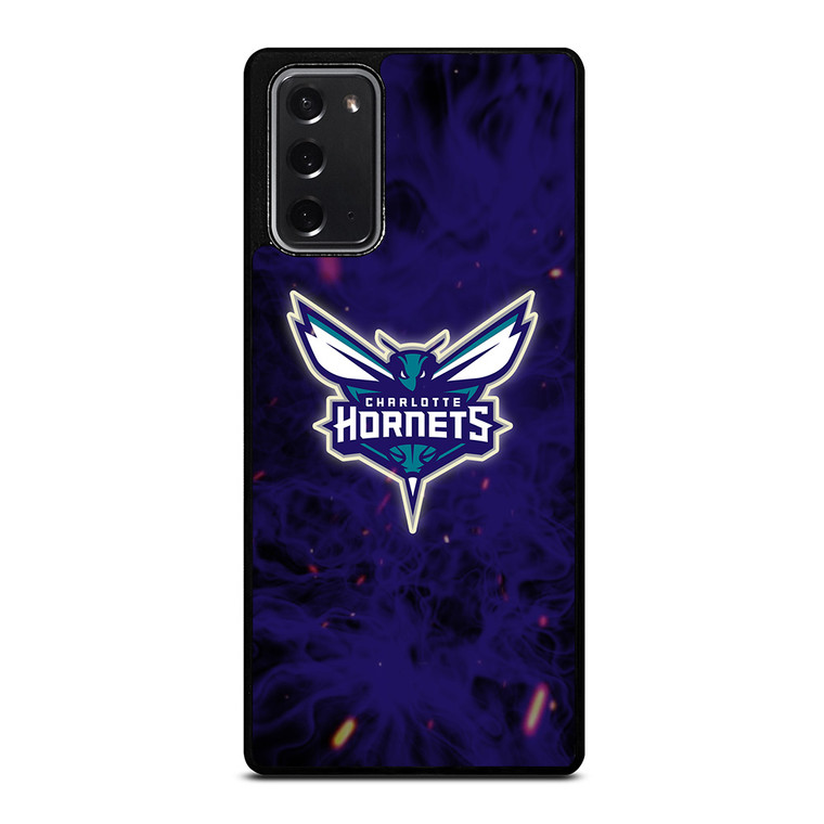 CHARLOTTE HORNETS BASKETBALL NBA FIRE Samsung Galaxy Note 20 Case Cover