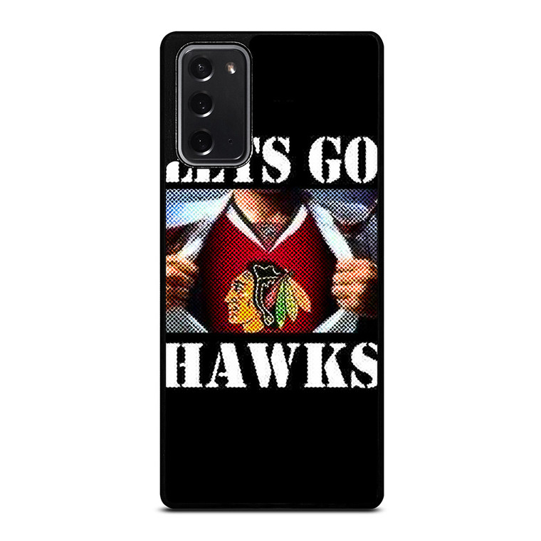 CHICAGO BLACKHAWKS NHL HOCKEY FANS Samsung Galaxy Note 20 Case Cover