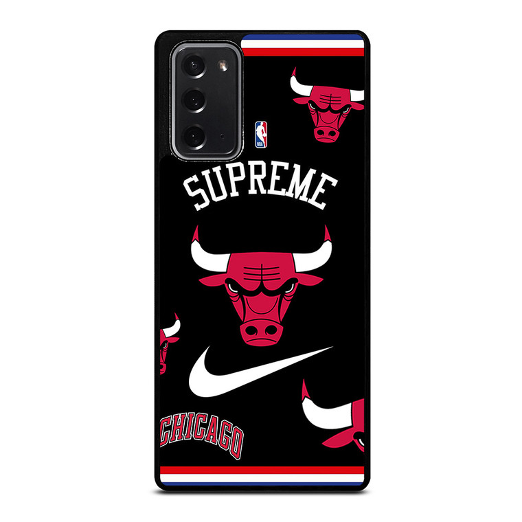 CHICAGO BULLS NBA X SUPREME NIKE Samsung Galaxy Note 20 Case Cover