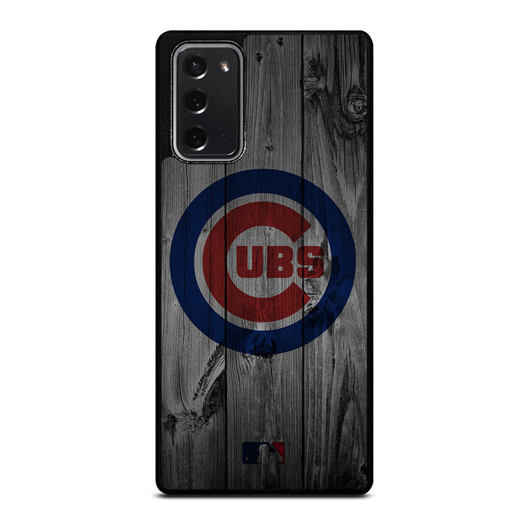 CHICAGO CUBS BASEBALL MLB WOOD LOGO Samsung Galaxy Note 20 Case Cover
