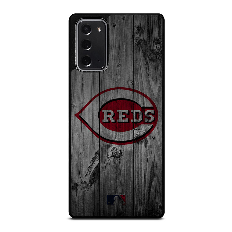 CINCINNATI REDS BASEBALL MLB WOOD LOGO Samsung Galaxy Note 20 Case Cover