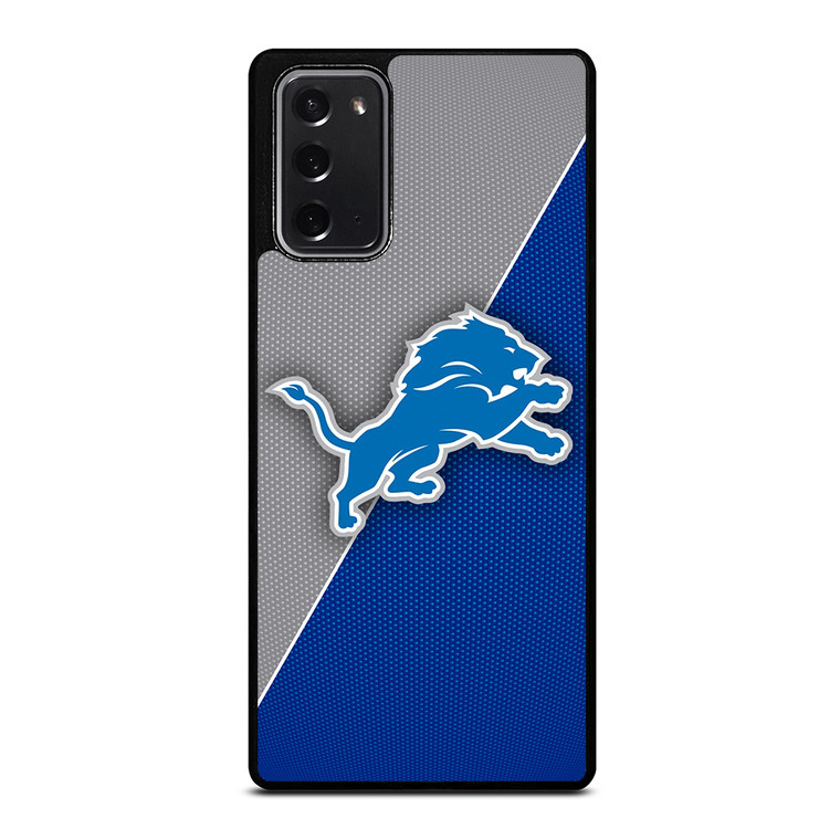 DETROIT LIONS NFL FOOTBALL LOGO Samsung Galaxy Note 20 Case Cover DETROIT LIONS NFL FOOTBALL LOGO Samsung Galaxy Note 20 Case Cover