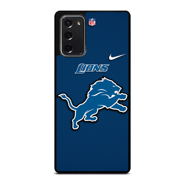 DETROIT LIONS NFL FOOTBALL NIKE Samsung Galaxy Note 20 Case Cover DETROIT LIONS NFL FOOTBALL NIKE Samsung Galaxy Note 20 Case Cover