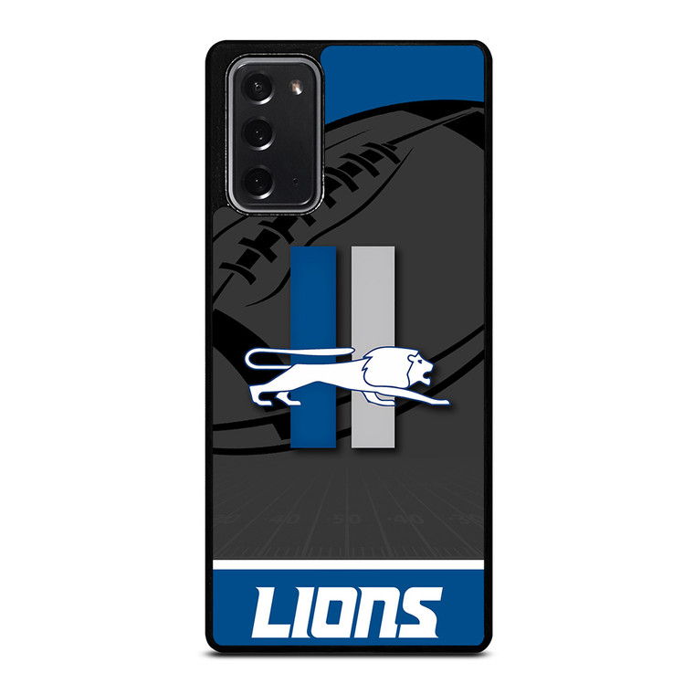 DETROIT LIONS NFL TEAM Samsung Galaxy Note 20 Case Cover