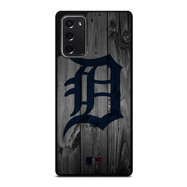 DETROIT TIGERS BASEBALL MLB WOOD LOGO Samsung Galaxy Note 20 Case Cover