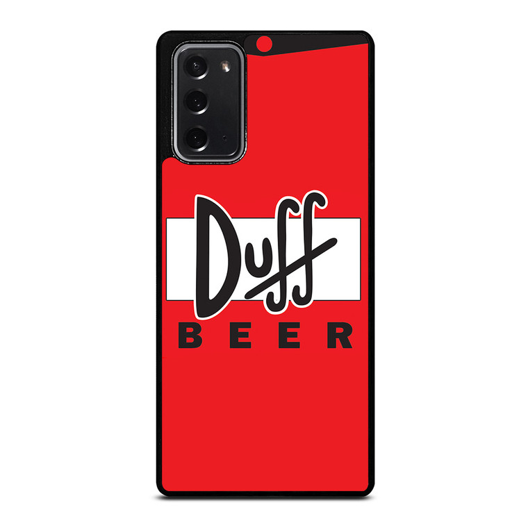 DUFF BEER THE SIMPSONS CARTOON 2 Samsung Galaxy Note 20 Case Cover