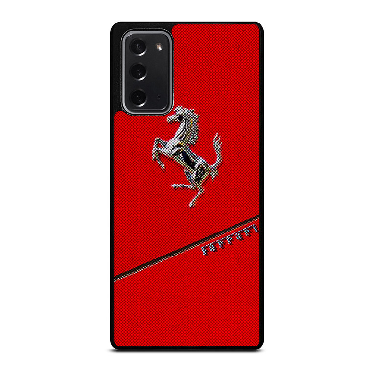 FERRARI RED CAR LOGO Samsung Galaxy Note 20 Case Cover