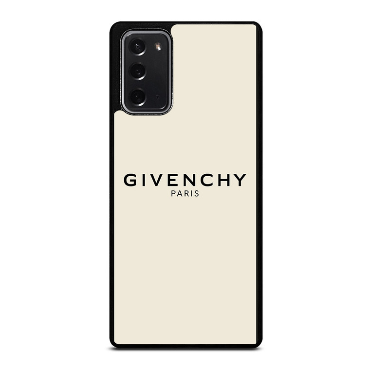 GIVENCHY PARIS CREAM Samsung Galaxy Note 20 Case Cover