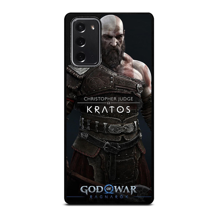 GOD OF WAR RAGNAROK KRATOS CHRISTOPHER JUDGE Samsung Galaxy Note 20 Case Cover