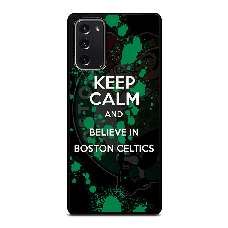 KEEP CALM AND GO BOSTON CELTICS 2 Samsung Galaxy Note 20 Case Cover