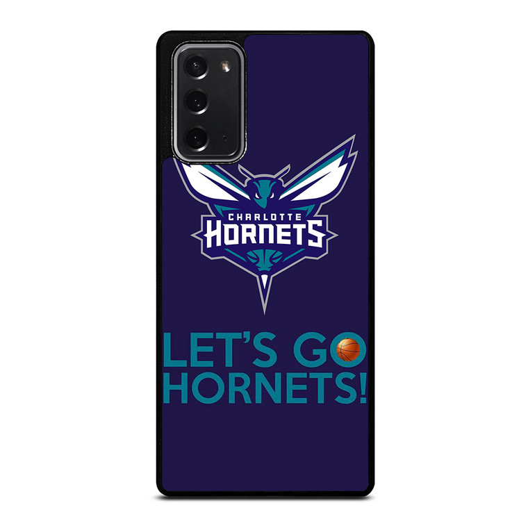 LETS GO CHARLOTTE HORNETS NBA BASKETBALL Samsung Galaxy Note 20 Case Cover