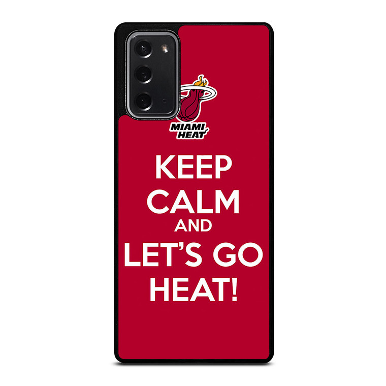LETS GO MIAMI HEAT NBA BASKETBALL 3 Samsung Galaxy Note 20 Case Cover