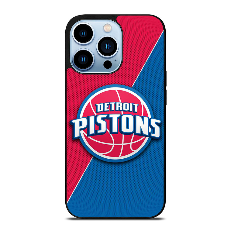 DETROIT PISTONS NBA BASKETBALL LOGO iPhone 13 Pro Max Case Cover