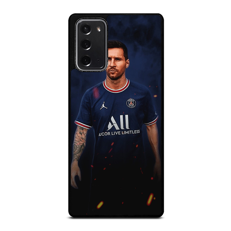 LIONEL MESSI PARIS SAINT GERMAIN PSG 3 Samsung Galaxy Note 20 Case Cover