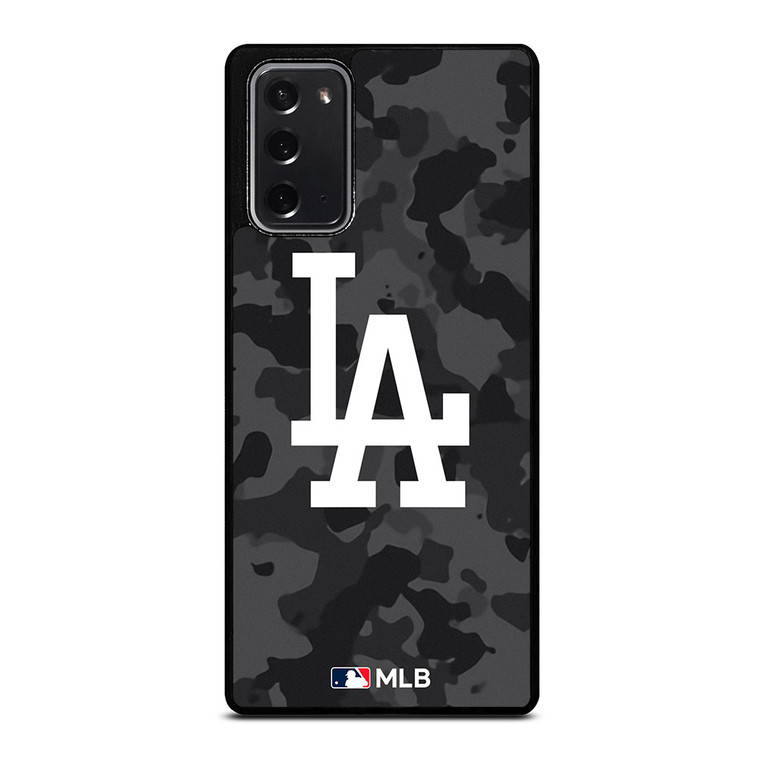 LOS ANGELES DODGERS BASEBALL BLACK CAMO Samsung Galaxy Note 20 Case Cover