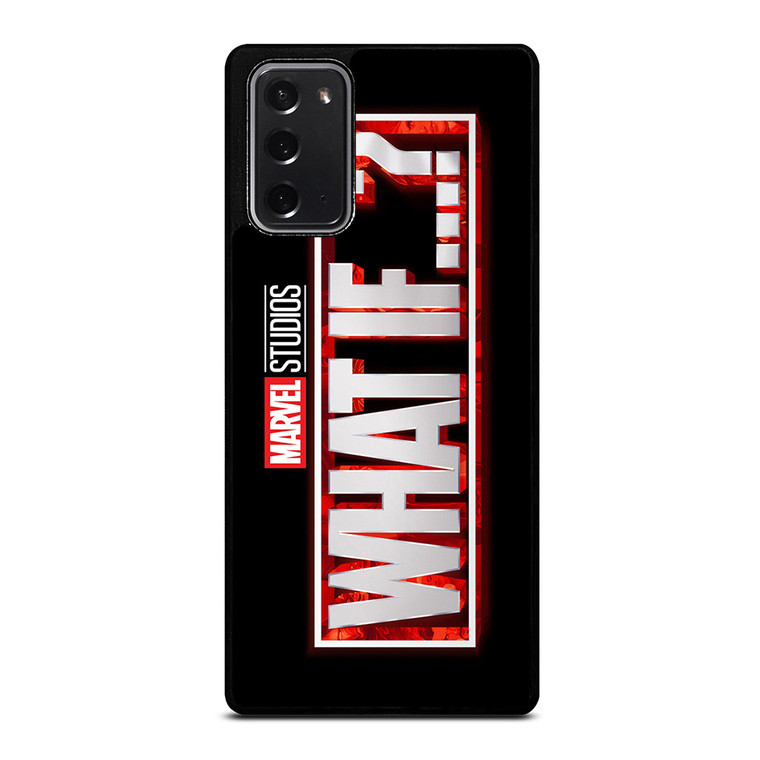 MARVEL WHAT IF MOVIES LOGO Samsung Galaxy Note 20 Case Cover