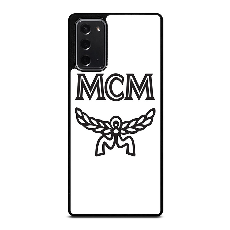 MCM WORLDWIDE WHITE Samsung Galaxy Note 20 Case Cover