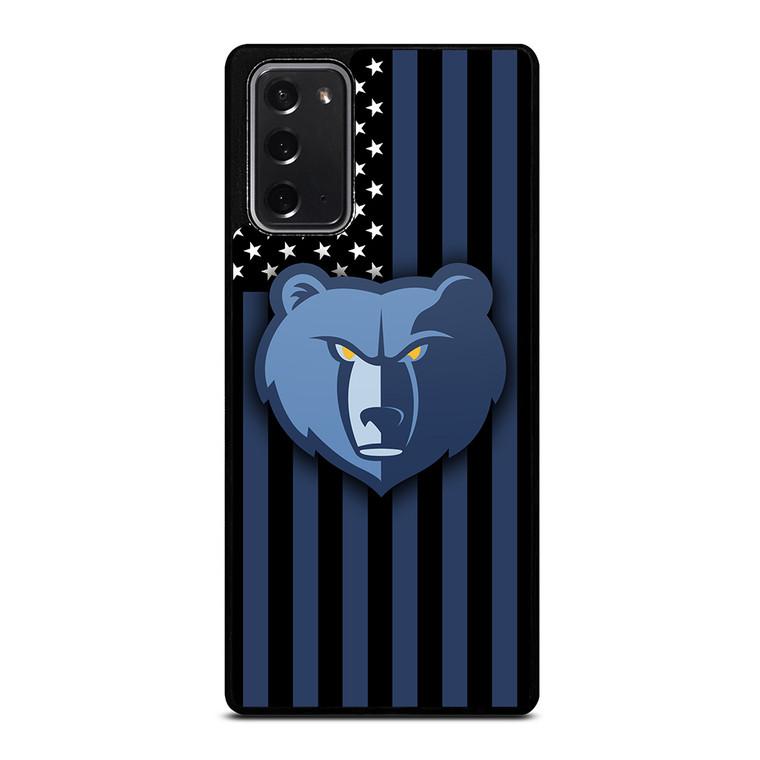 MEMPHIS GRIZZLIES NBA USA FLAG Samsung Galaxy Note 20 Case Cover