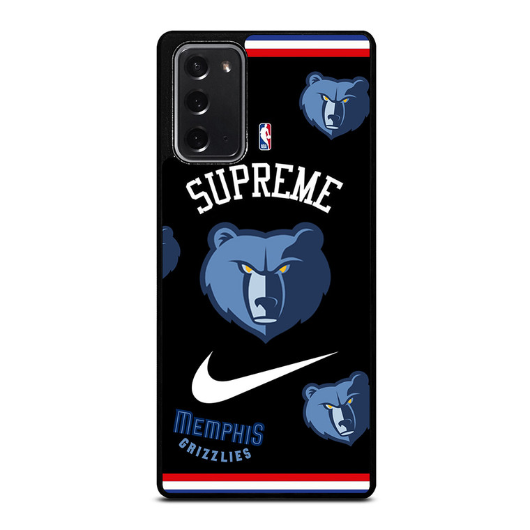 MEMPHIS GRIZZLIES NBA X SUPREME NIKE Samsung Galaxy Note 20 Case Cover