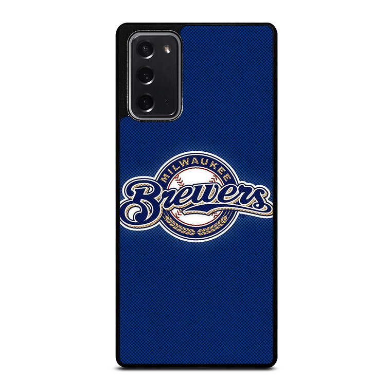 MILWAUKEE BREWERS MLB BASEBALL LOGO Samsung Galaxy Note 20 Case Cover