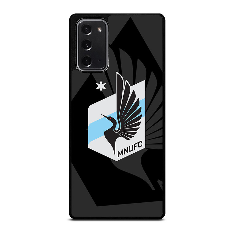 MINNESOTA UNITED FC MLS BLACK Samsung Galaxy Note 20 Case Cover