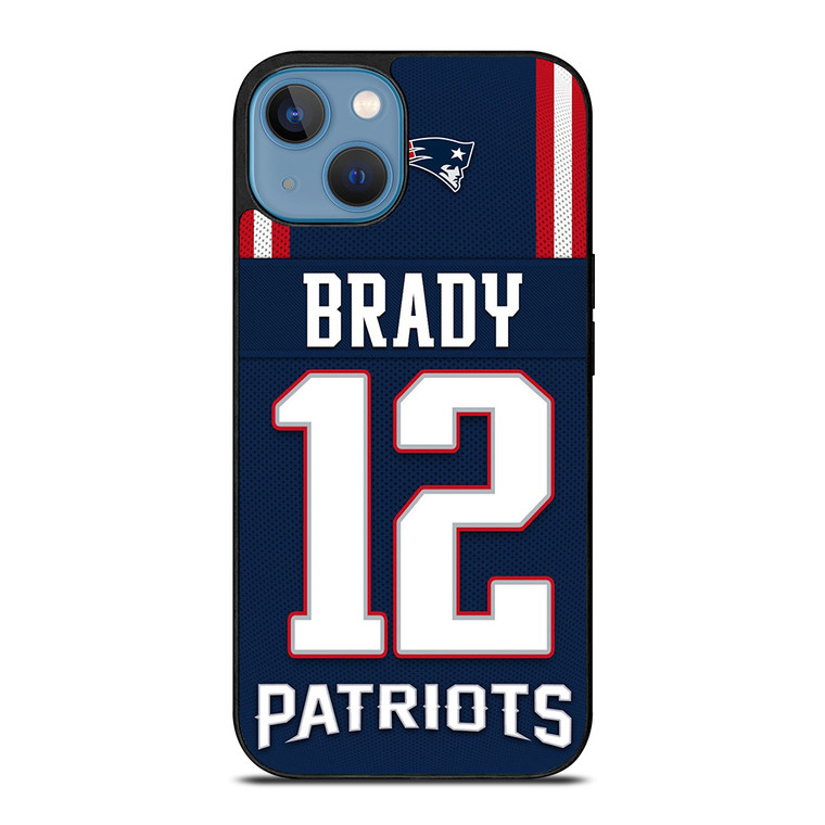 TOM BRADY NEW ENGLAND PATRIOTS NFL JERSEY iPhone 13 Case Cover