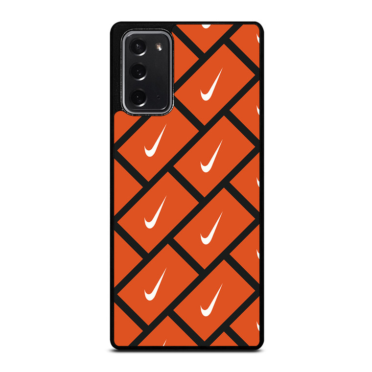 NIKE BOX ORANGE Samsung Galaxy Note 20 Case Cover
