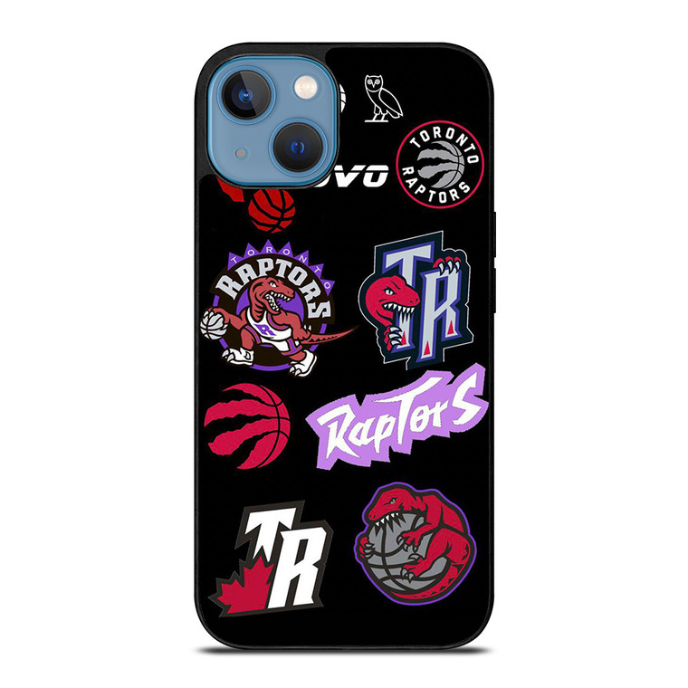 TORONTO RAPTORS NBA COLLAGE iPhone 13 Case Cover