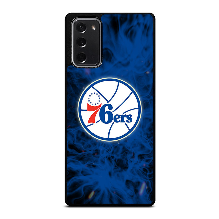 PHILADELPHIA 76ERS BASKETBALL NBA FIRE Samsung Galaxy Note 20 Case Cover