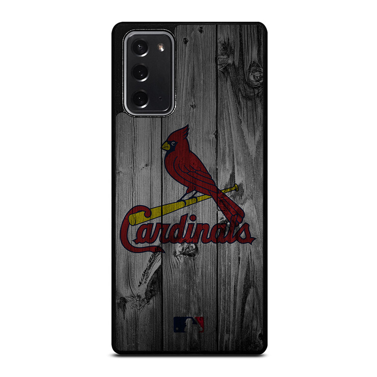 SAINT LOUIS CARDINALS BASEBALL MLB WOOD LOGO Samsung Galaxy Note 20 Case Cover