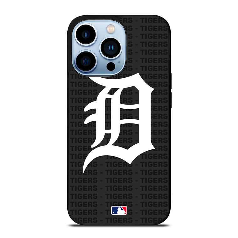 DETROIT TIGERS BASEBALL BLACK iPhone 13 Pro Max Case Cover