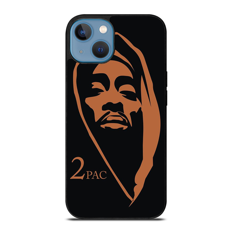 TUPAC SHAKUR SILHOUETTE iPhone 13 Case Cover