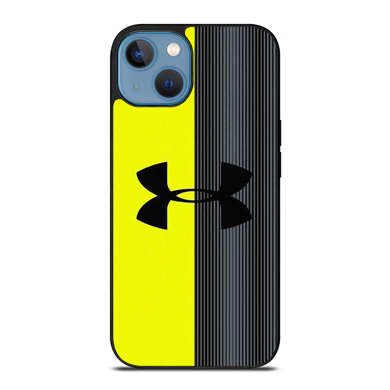 UNDER ARMOUR YELLOW STRIPE iPhone 13 Case Cover