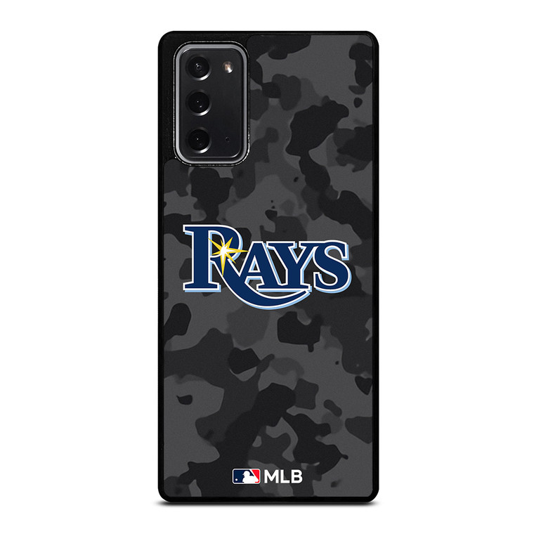 TAMPA BAY RAYS BASEBALL BLACK CAMO Samsung Galaxy Note 20 Case Cover