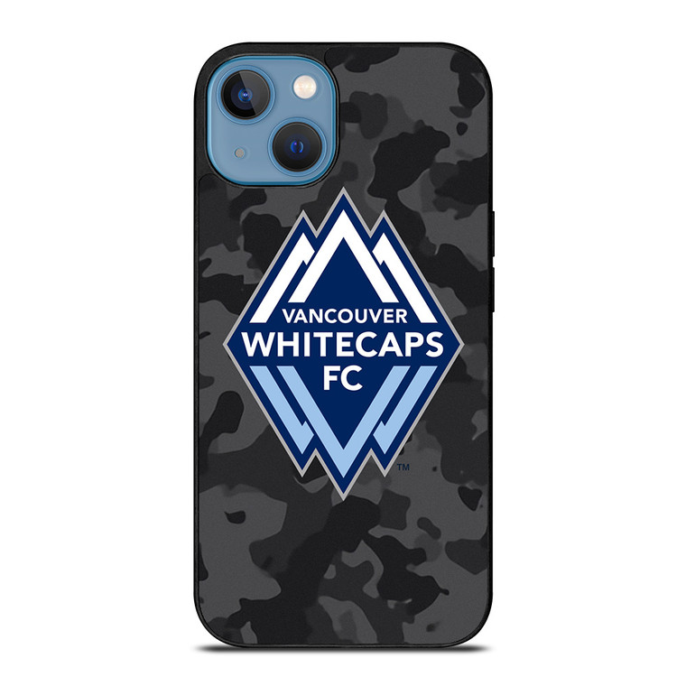 VANCOUVER WHITECAPS FC BLACK CAMO iPhone 13 Case Cover